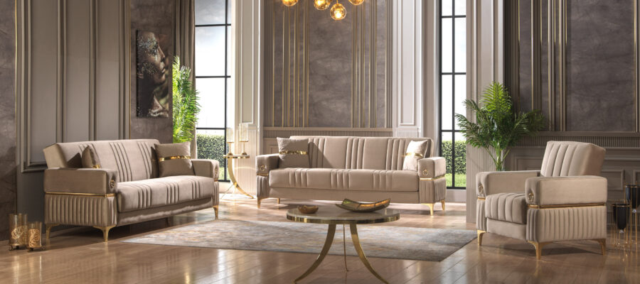 Summer sofa with tilda armchairs