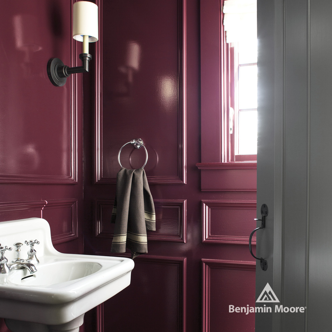 Purple color: from the dramatic and mysterious, to cheerful and playful, 2, mural shop