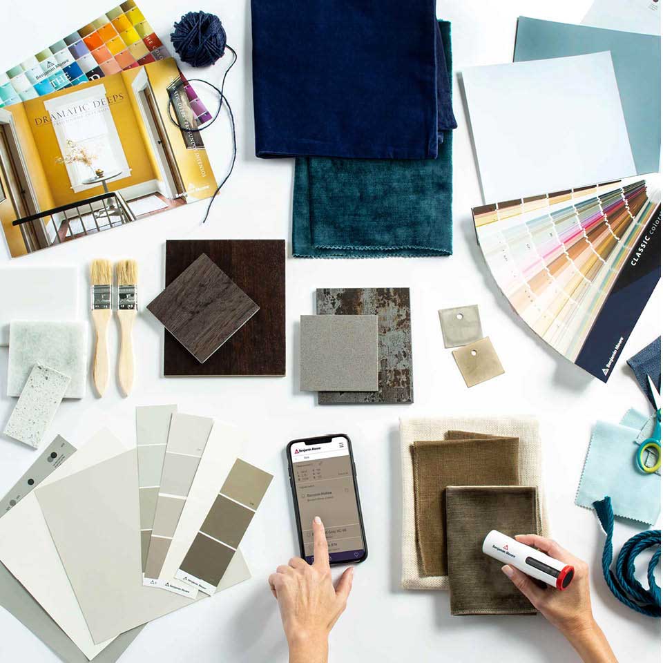Benjamin Moore's portfolio apps: the essential tool for choosing perfect colors, 2, mural shop